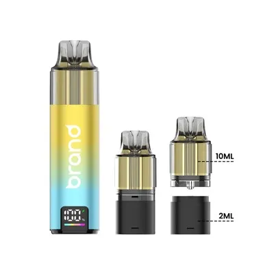 8000Puffs 2+10ml UK Market POD System ขนาดกะทัดรัด